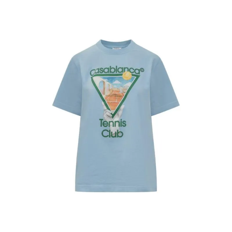CASABLANCA Metaphysical Tennis Icon T Shirt-0