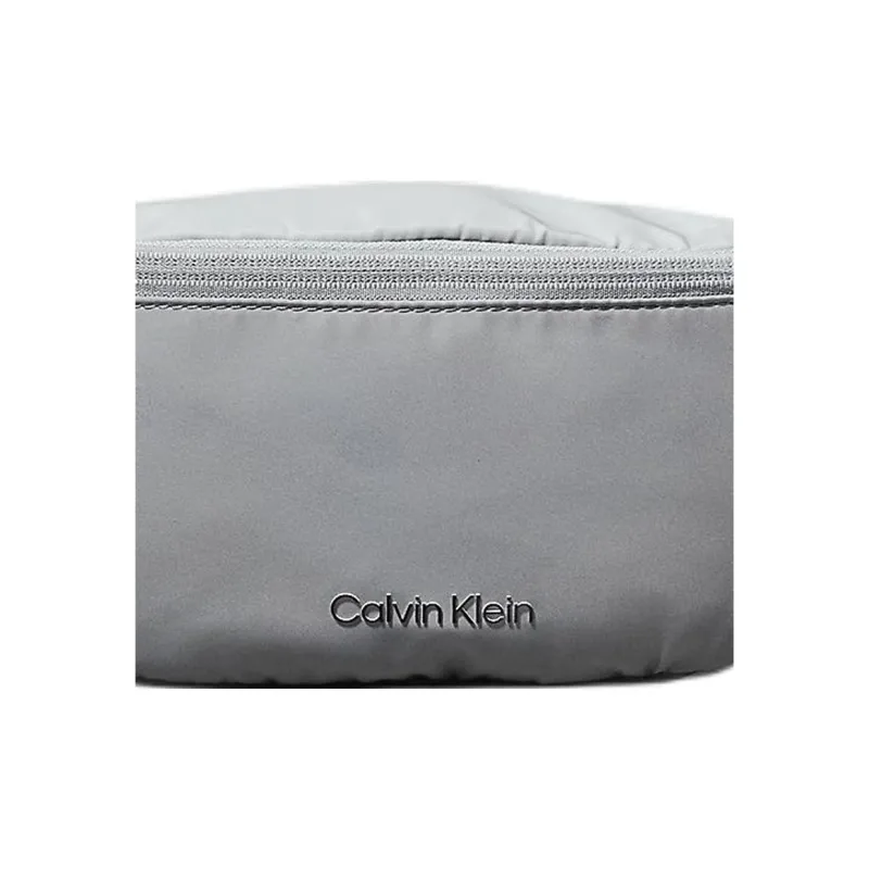 CALVIN KLEIN Recycled Polyester Fanny Pack Unisex Slate Gray-2