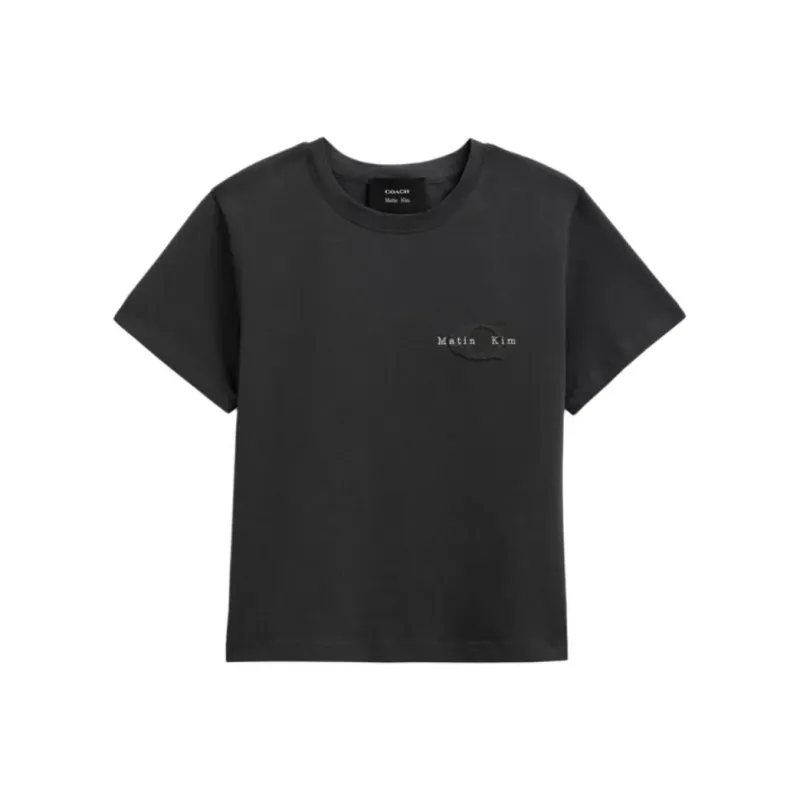 COACH FW24 Regular T Shirt Women's Charcoal-0