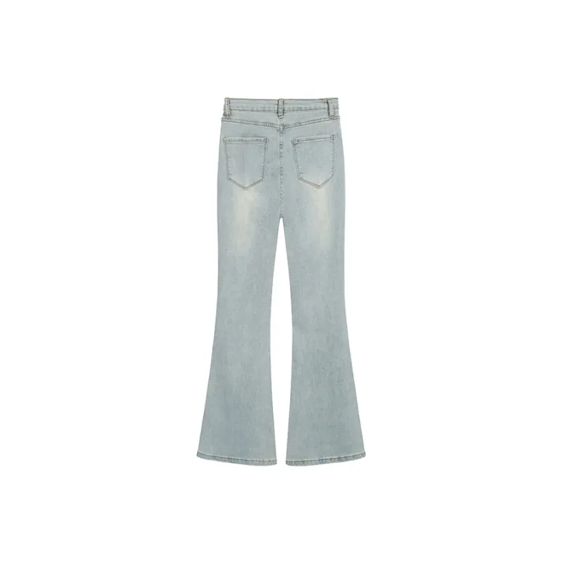 TIBINB Jeans Women's Light Blue-1
