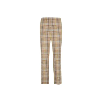 FENDI Cotton Check Trousers