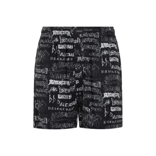 Balenciaga All Over Retroed Shorts