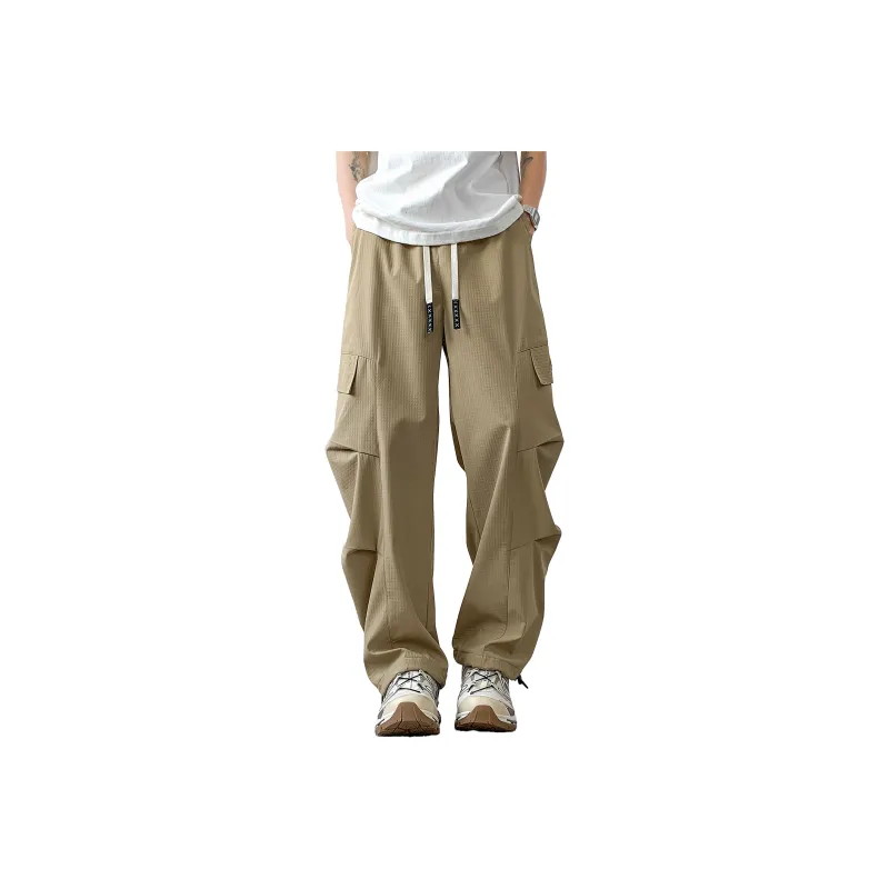 NOAHGIGI Casual Pants Unisex Khaki-0