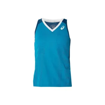 Asics MATCH ACTIBREEZE Tank Top Women's Blue