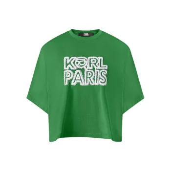 KARL LAGERFELD T Shirt Women's Green
