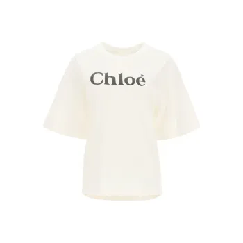 Chloé T Shirts Women's White