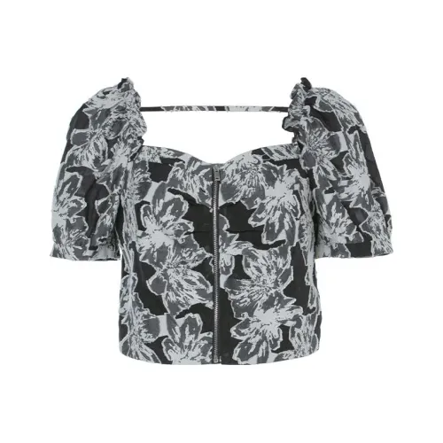 LOFT SHINE Crop Tops Women's Multicolor
