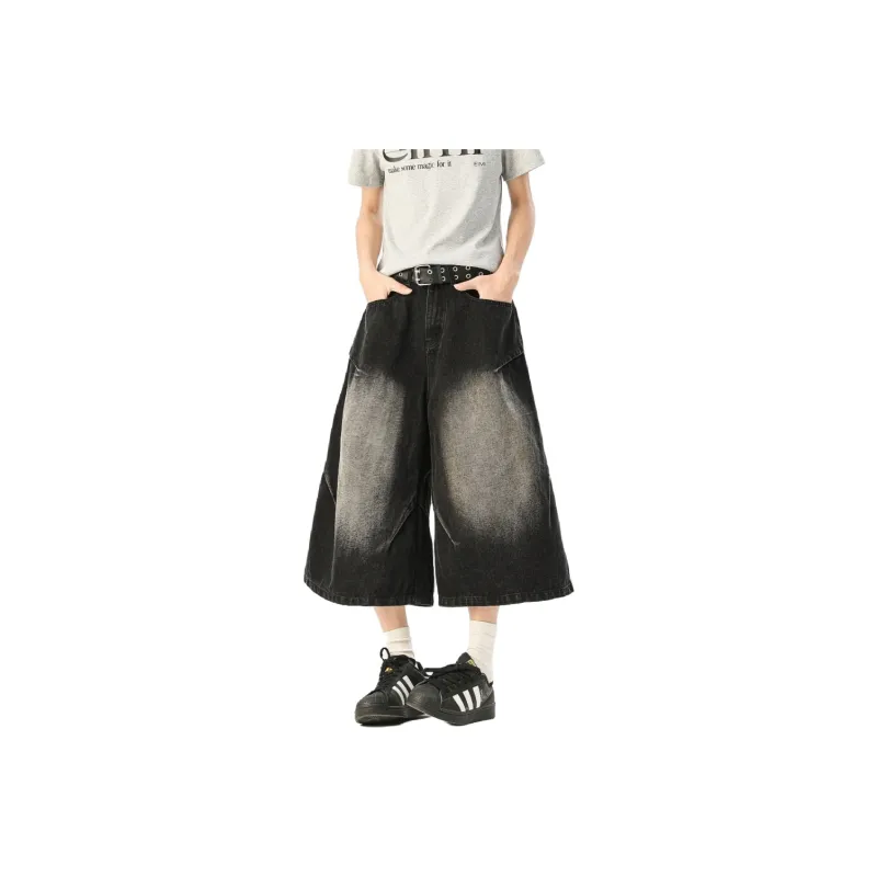 SOLIDITY Denim Shorts Unisex-3