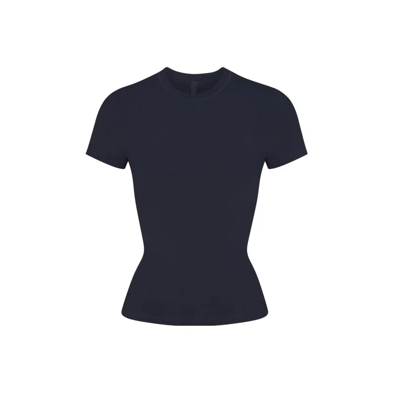 SKIMS T Shirt Women's Navy Blue/NAVY-0