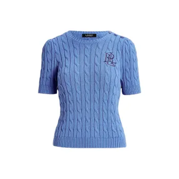 Polo Ralph Lauren Crop Tops Women's Blue