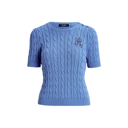 Polo Ralph Lauren Crop Tops Women's Blue