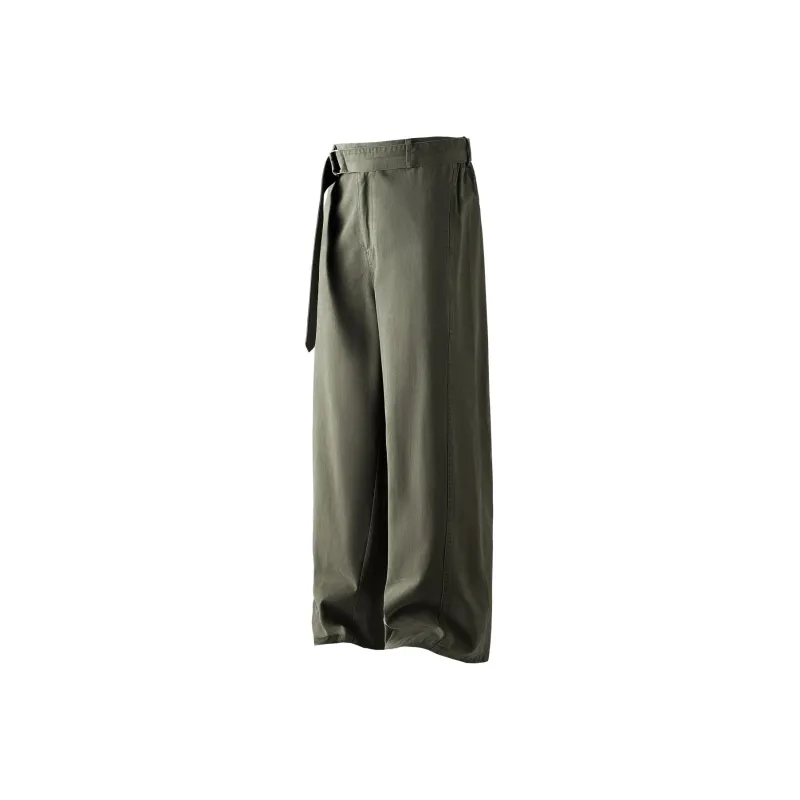 SOCKKEY Casual Pants Unisex Green-3