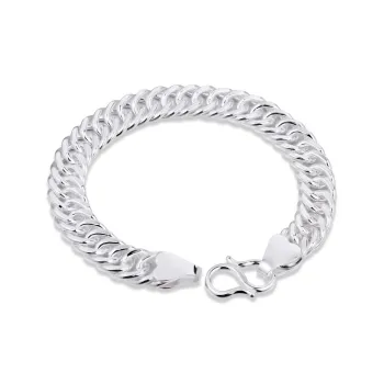 OSSINMI 999 Fine Silver Pure Silver Bracelets Unisex