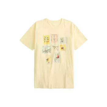 Hollister T Shirt Women's Yellow