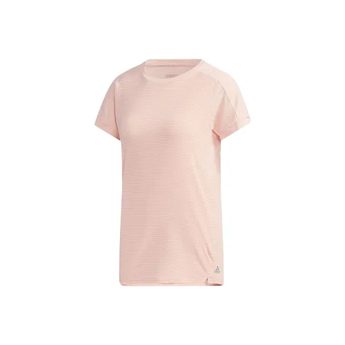 Adidas T Shirts Women's Peach Pink
