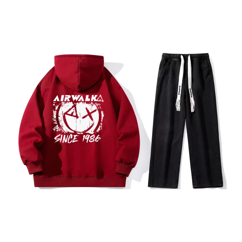 Airwalk Sweatshirt Sets Unisex-11