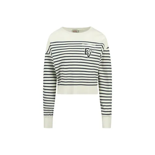 EVISU Crop Tops Women's Stripes