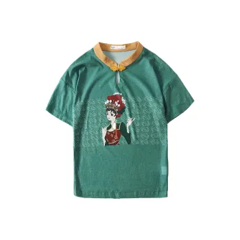 JK&JS Straight T-Shirt Women's Green