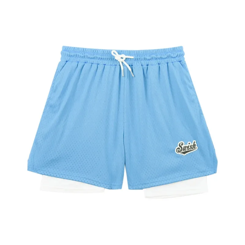 SWISH THE BALL IN Basketball Shorts Unisex-11