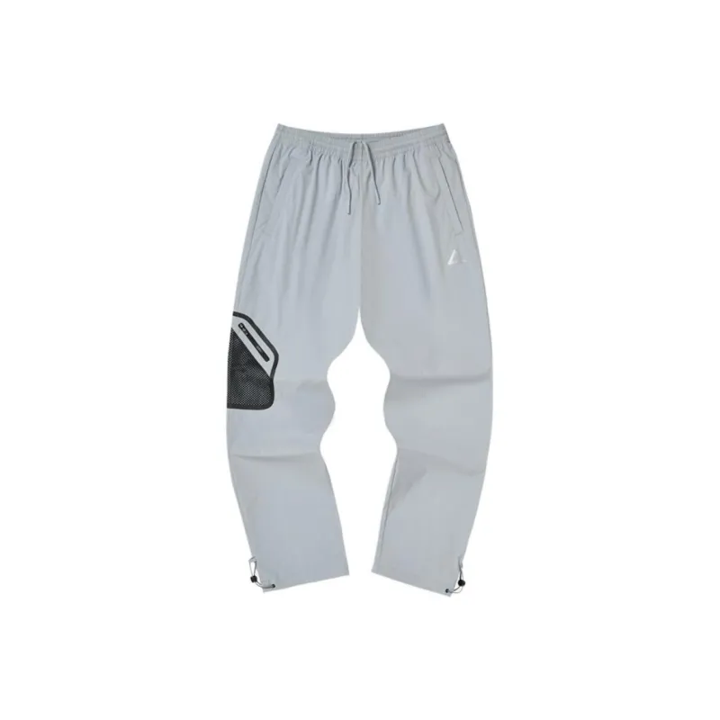 PEAK Sports Pants Men Silver Gray-0