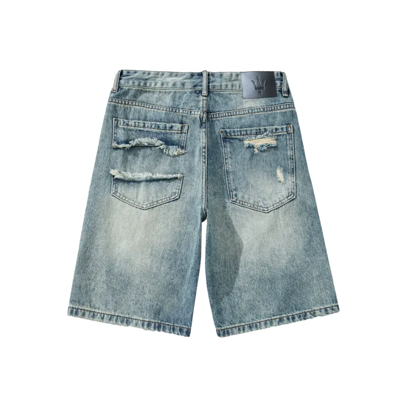 Maserati Denim Shorts Unisex-10