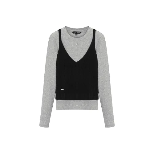 Teenie Weenie T Shirt Women's Medium Gray