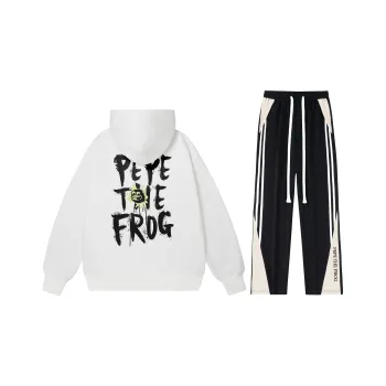 Pepe The Frog Sweatshirt Sets Unisex