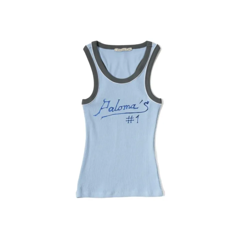 Paloma-wool Tank Tops Women's Blue-0