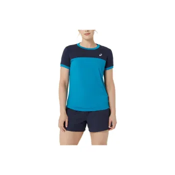 Asics COURT SS T Shirt Women's Teal