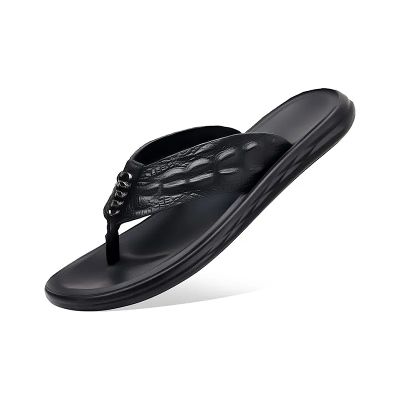 Shiozawa Stitching Flip Flops Men's-2