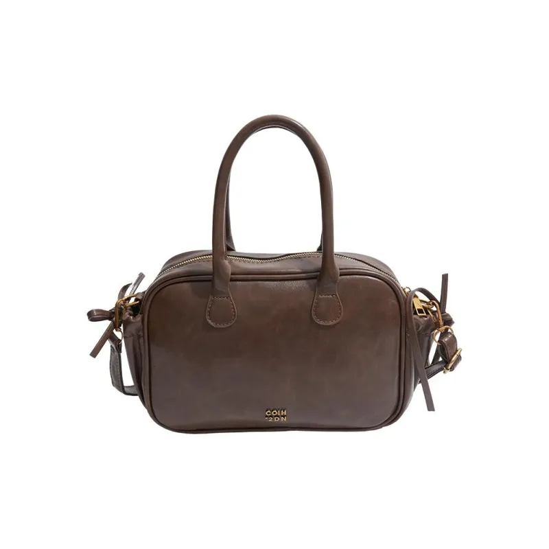 Morellybear PU Crossbody One Shoulder Handbag Women's Black/Coffee/Brown-15
