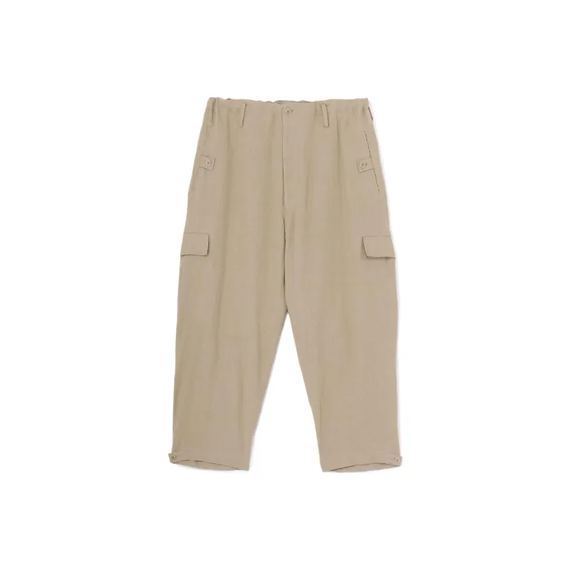 Yohji Yamamoto Y's For Men FW24 Casual Pants Men's Light Umber-0