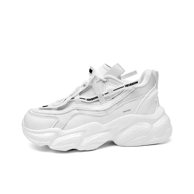 Slazenger Anti Slip Wear Resistant Low Top Chunky Sneakers Unisex-4