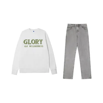 WOLF CODE Sweatshirt Sets Unisex