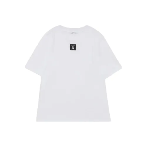 Patrizia Pepe Logo patch Cotton T shirt