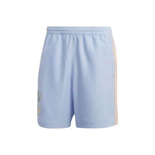 Adidas Originals Sports Shorts Men Light Pink Blue