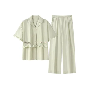 WANANNI Pajama Set Women's Mint Green