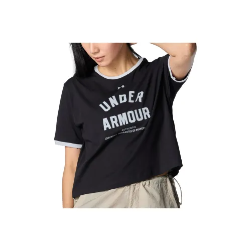 for Armour Regular T Shirt Women's Black