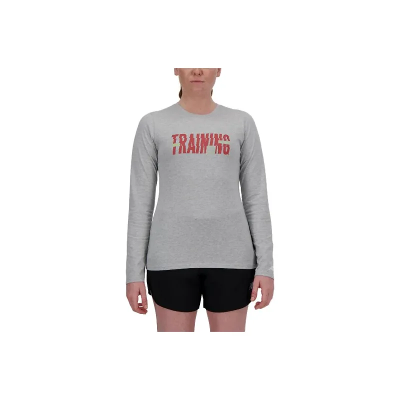 New Balance United Airlines NYC T-Shirts Women's Gray-0