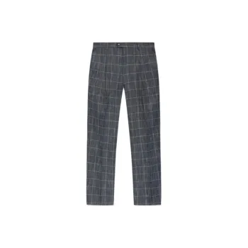 ETRO Checked Slub Trousers