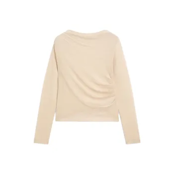 Massimo Dutti T Shirt Women's Beige