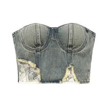CHUU Tank Tops Women's Light Denim Blue