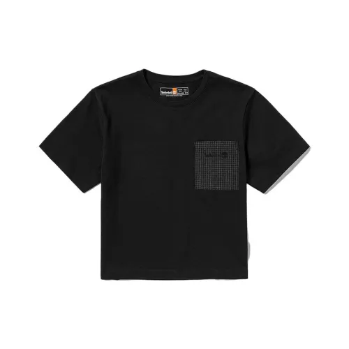 Timberland Crop Tops Women's Black