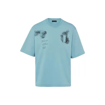 PRADA T Shirts Men Blue