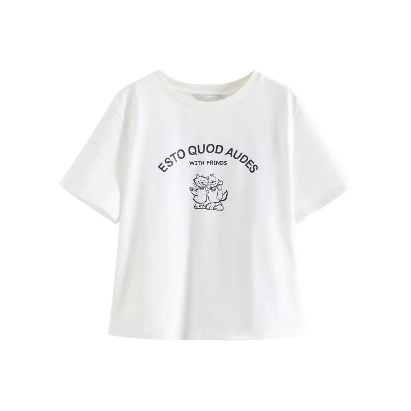 FANSILANEN T Shirt Women's White-0