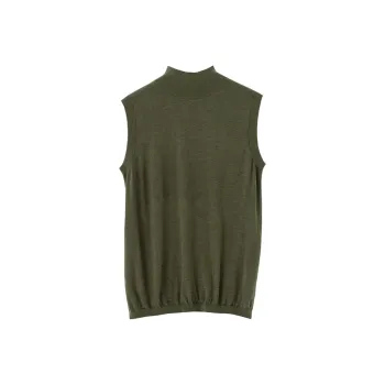 SOON FLOWER Tank Top Women's Pine Green