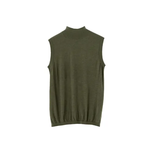 SOON FLOWER Tank Top Women's Pine Green