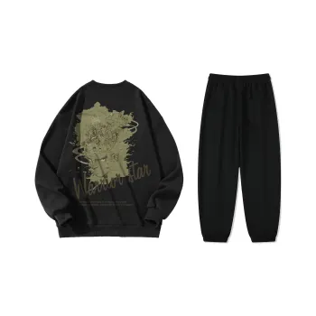 WARRIOR Sweatshirt Sets Unisex