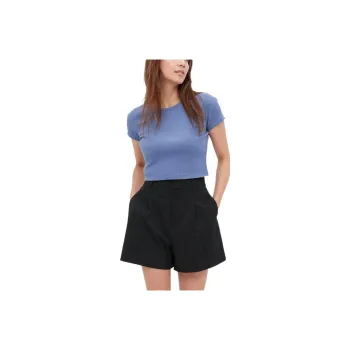 UNIQLO Crop Tops Women's Purple