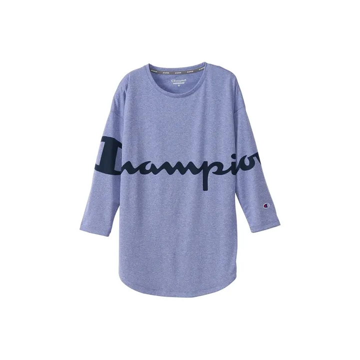 Champion Straight Long-Sleeved T-Shirt Japan Version Women's-8